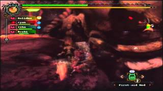 Monster Hunter 3 Tri: 3* Online Quest: The Volcanos Fury