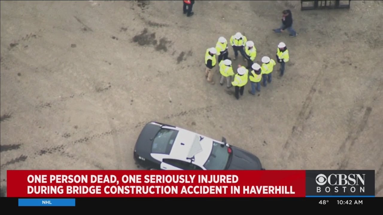 One Dead, One Hurt In Fall At Haverhill Bridge Construction Project