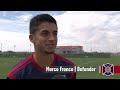 Marco Franco reacts to signing with the Chicago Fire | 2014 Preseason