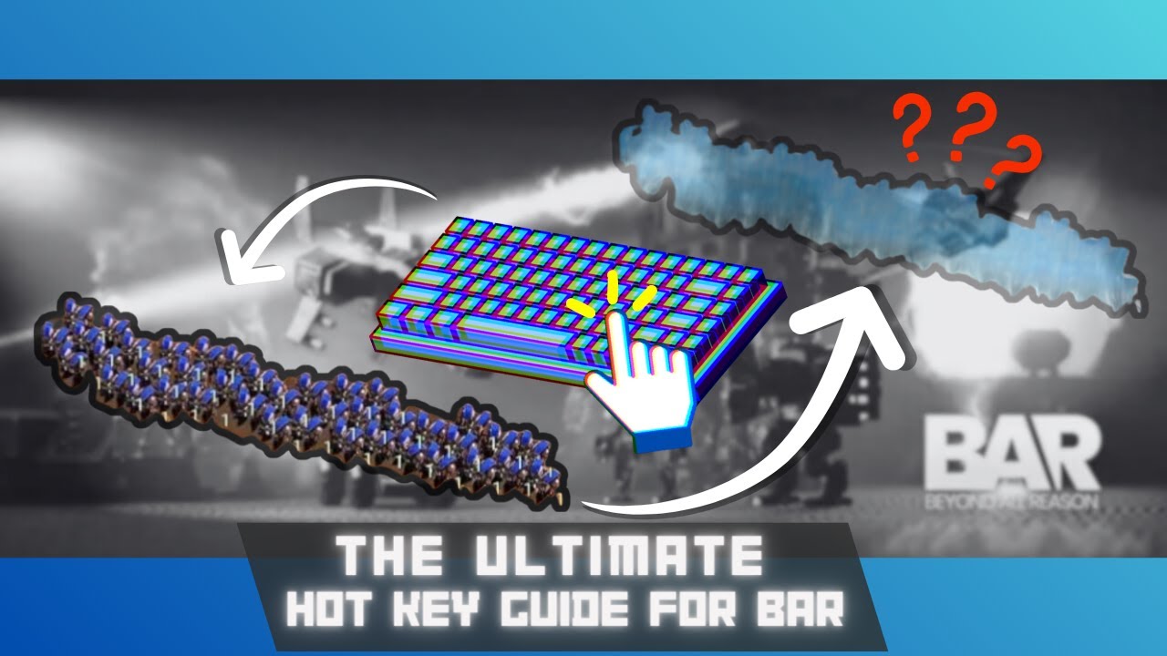 2024 Hot Keys Explained Beyond All Reason Grid Pattern Tips and Tricks BAR Tutorial guide 8