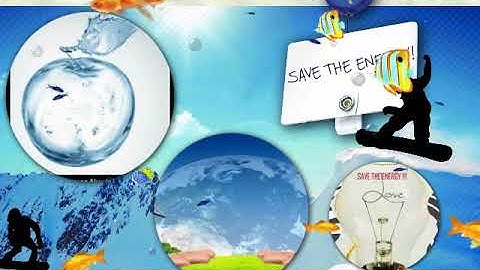 Kizoa Movie - Video - Slideshow Maker: SAVE THE ENERGY    II/3