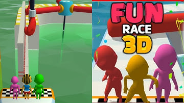 Funrace 3d game play all levels | running challenge | Gk gamer2.0 yt