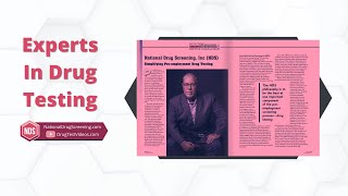 Experts In Drug Testing, Not A Screening Generalist (Pre-Employment Screening)