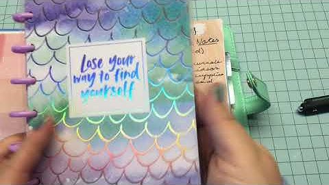 What is a brain dump journal? Set up and flip through!