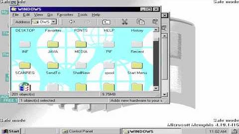 Microsoft Memphis (Windows 98 Beta 1) Build 4.10.1415