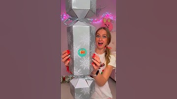 [ASMR] Mystery CRACKERS Advent Calendar - DAY 21!!😱💦❄️ (ULTIMATE CRACKER!!🫢) #Shorts