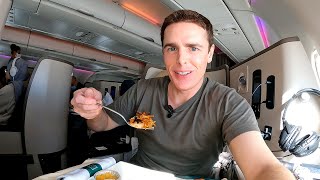 Sri Lankan Food in Business Class