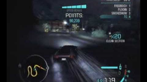 *World Record*Need for Speed Carbon Drift-Lookout Point Ch..