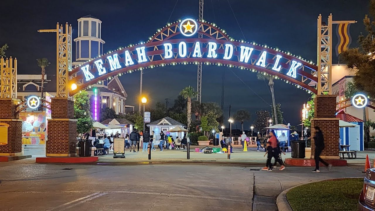 Kemah Boardwalk - YouTube