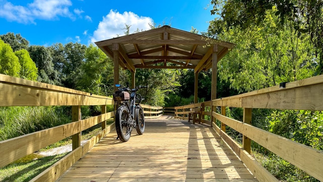 Bay Area Hike and Bike Trail: Bike Ride to Bay Area Park