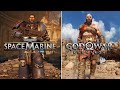 Warhammer 40k SP2 Vs God of War Ragnarok - World and Details Comparison