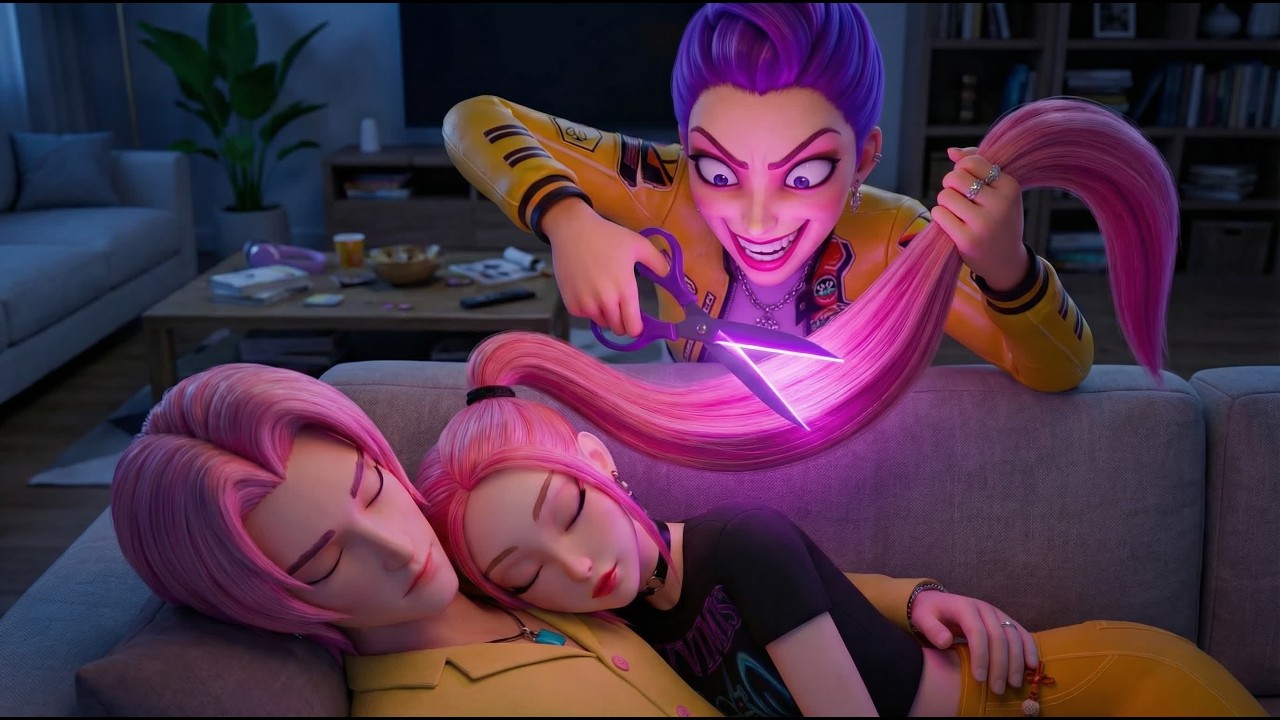 Rumi’s Jealousy: The Moment She Tried to Destroy Mira’s Beauty!| KPOP Demon Hunters