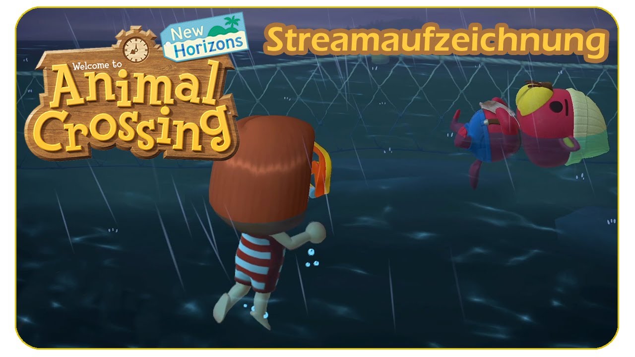 Animal Crossing New Horizons Schwimmen