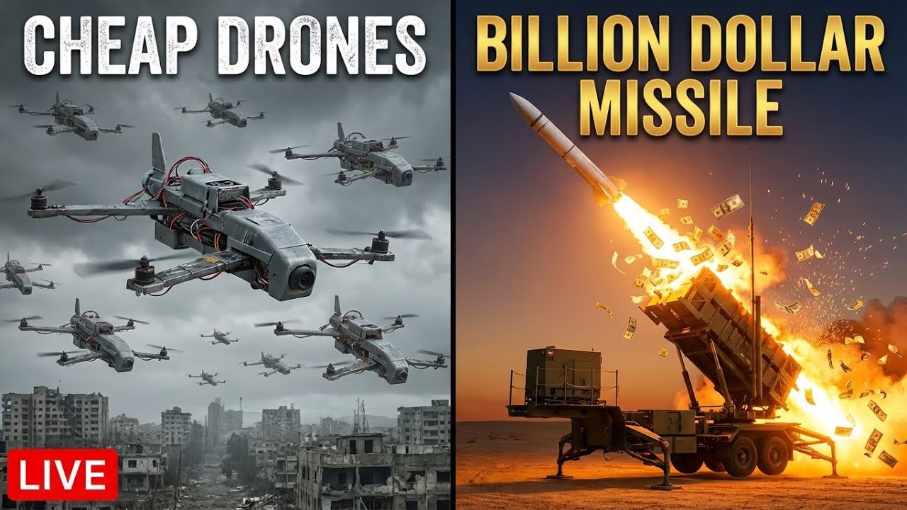 $30,000 Drones Are Forcing Million-Dollar Missiles to Fire