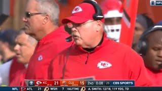The Chiefs get Intentional Grounding from spiking the ball