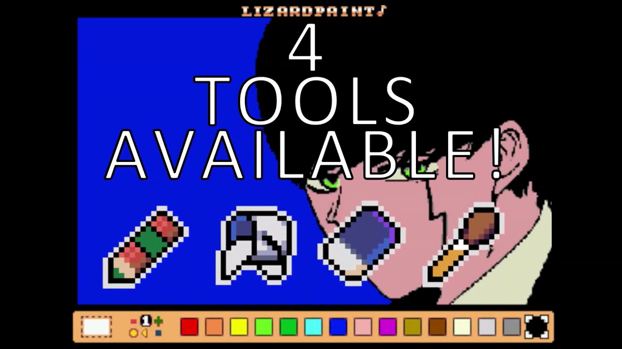 video LIZARDPAINT