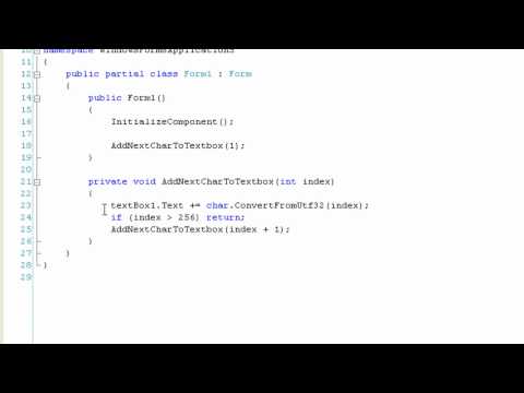 Recursive Functions (C# .NET)