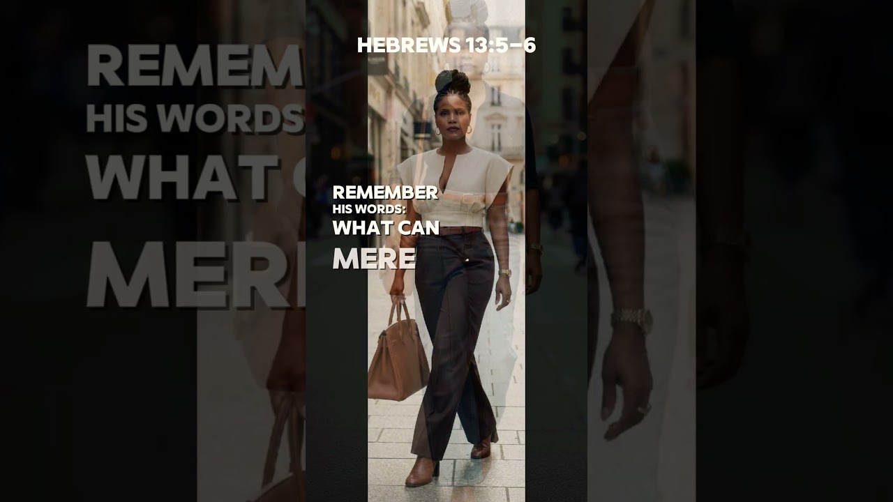 ​Hebrews 13:5-6: A Daily Reminder of God's Love​