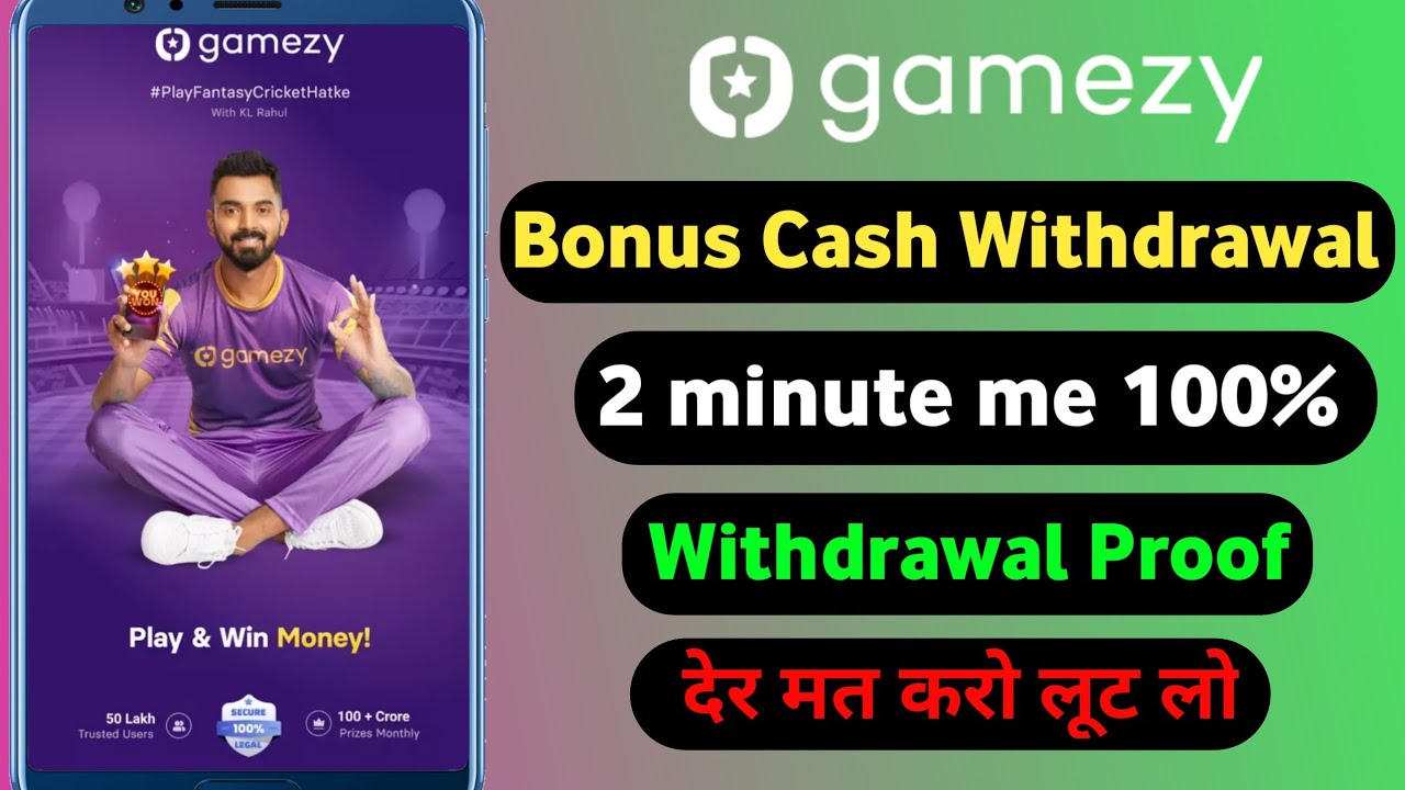gamezy bonus withdrawal | gamezy app me bonus kaise use kare | gamezy app se paise kaise kamaye