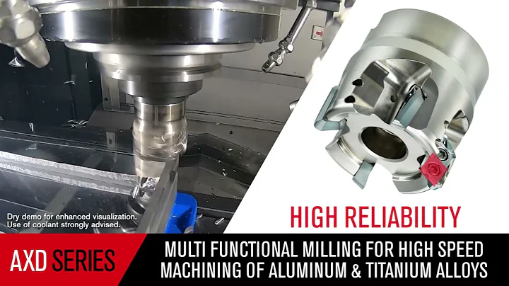 DIAEDGE AXD Series for Machining Aluminum and Titanium Alloys