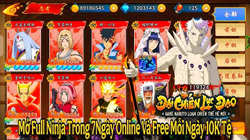 Six Paths War - Meld je 7 dagen lang aan om de volledige Ninja SP te openen en elke dag gratis 10...