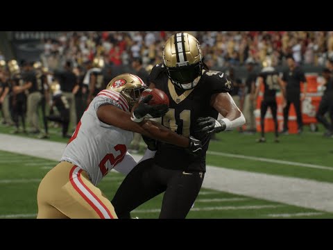 San Francisco 49ers vs New Orleans Saints | NFL Week 2 2025 Full Game Highlights (Madden 26 Sim)