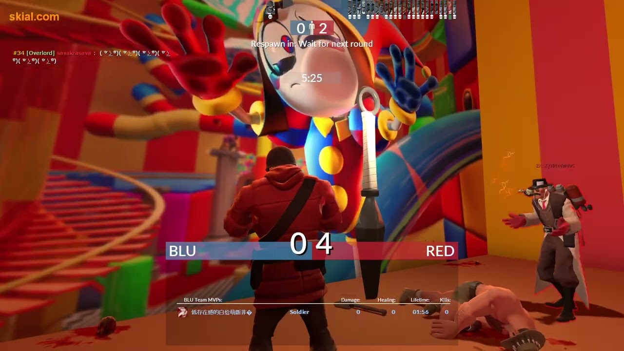 TF2 Digital Circus Deathrun Map