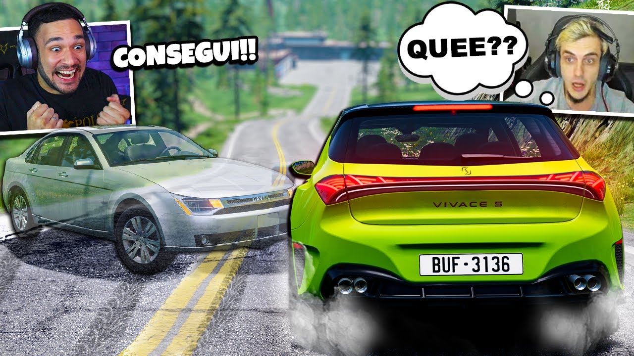 TROLEI o MACHINE USANDO CARRO INVISÍVEL no BeamNG drive