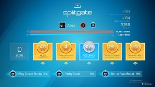 Splitgate 1st 40 BOMB