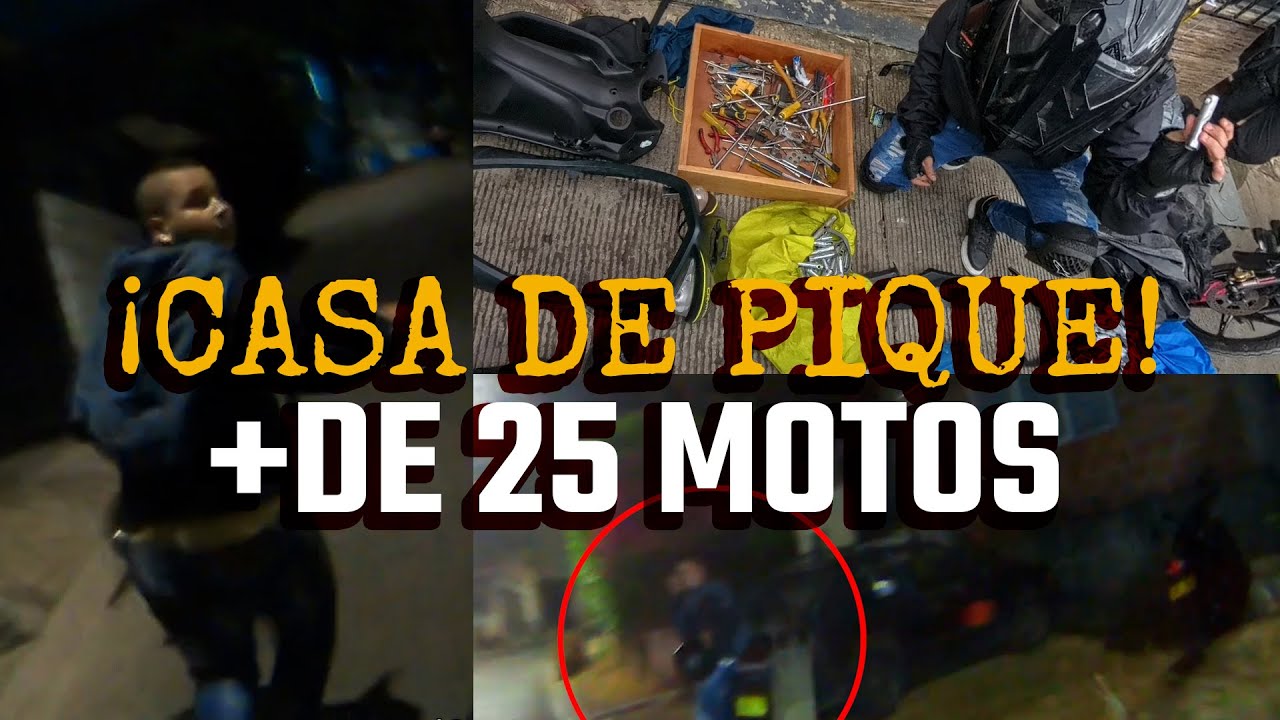 😱 ¡Más de 25 motos robadas! 🚨 ¿Y no hacen nada? 