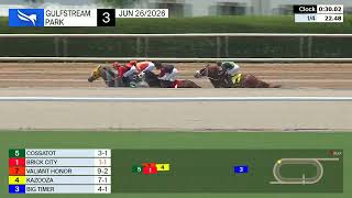 Gulfstream Park June 26, 2026 Race 3
