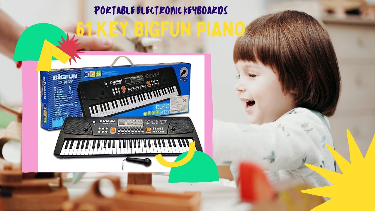 Best Piano Under Rs 1500 Unboxing & Testing BigFun Piano 61 Keys