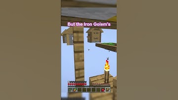 Minecraft but the world is scaffolding