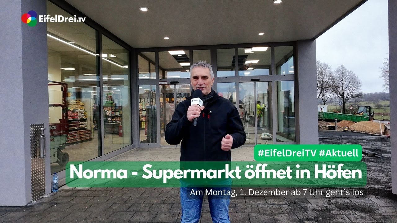 🎉 Neueröffnung in Höfen! 🎉Der brandneue @NORMA -Supermarkt in 