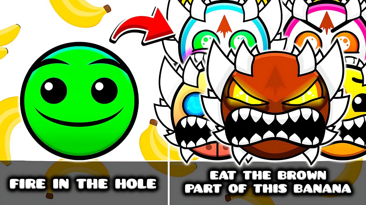 ALL FIRE IN THE HOLE But Everyone Is EAT THE BROWN PART OF THIS BANANA