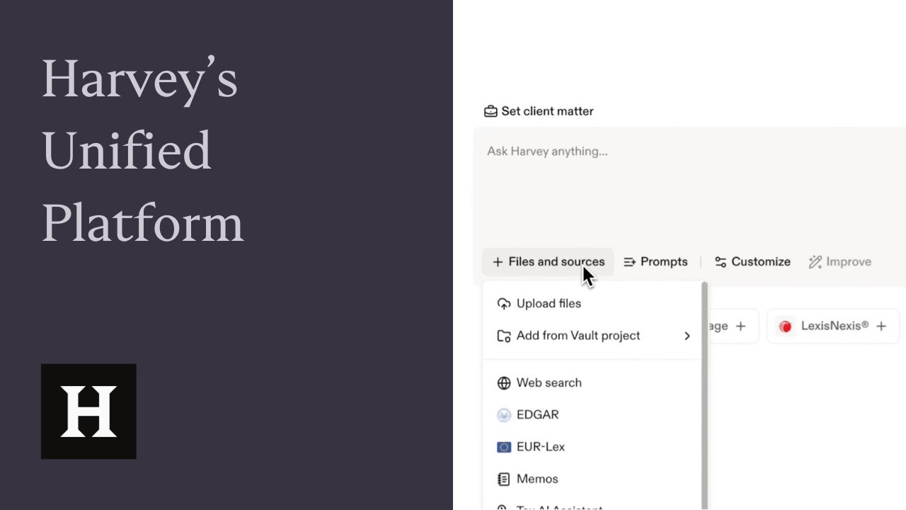 Harvey Update: The Unified Platform for Legal Work