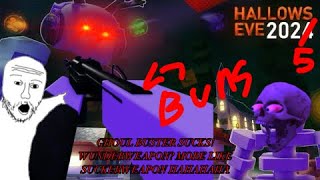 ATTEMPTING ALL EASTER EGGS IN HALLOWS EVE! (again) | Michael's Zombies ROBLOX