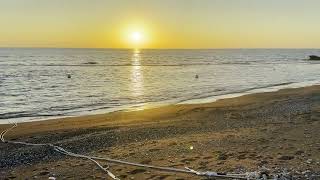 SUNSET at MANDRIA BEACH in CYPRUS