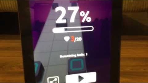 Rolling sky on my iPad