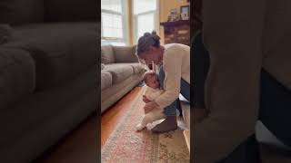 Baby Reaches Mom Then She Cant Breathe