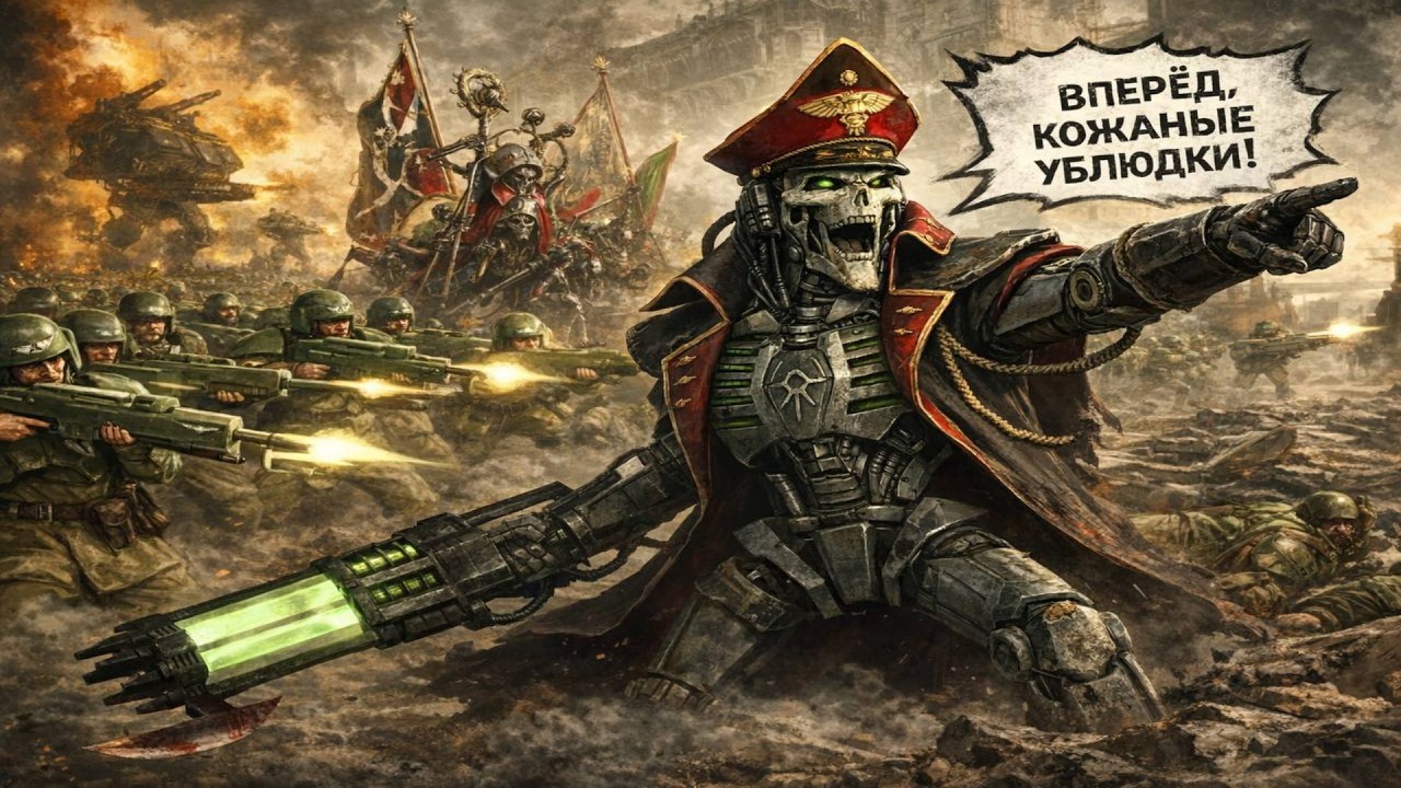 КОМИССАР СТАЛ НЕКРОНОМ! Другая сторона Комиссара 🪖 Первый Акт! (AW)