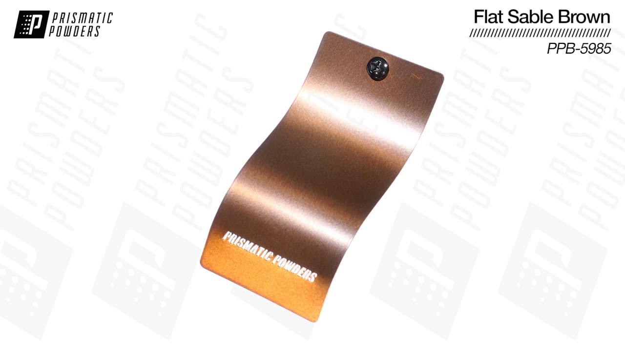 Prismatic Powders Flat Sable Brown PPB-5985