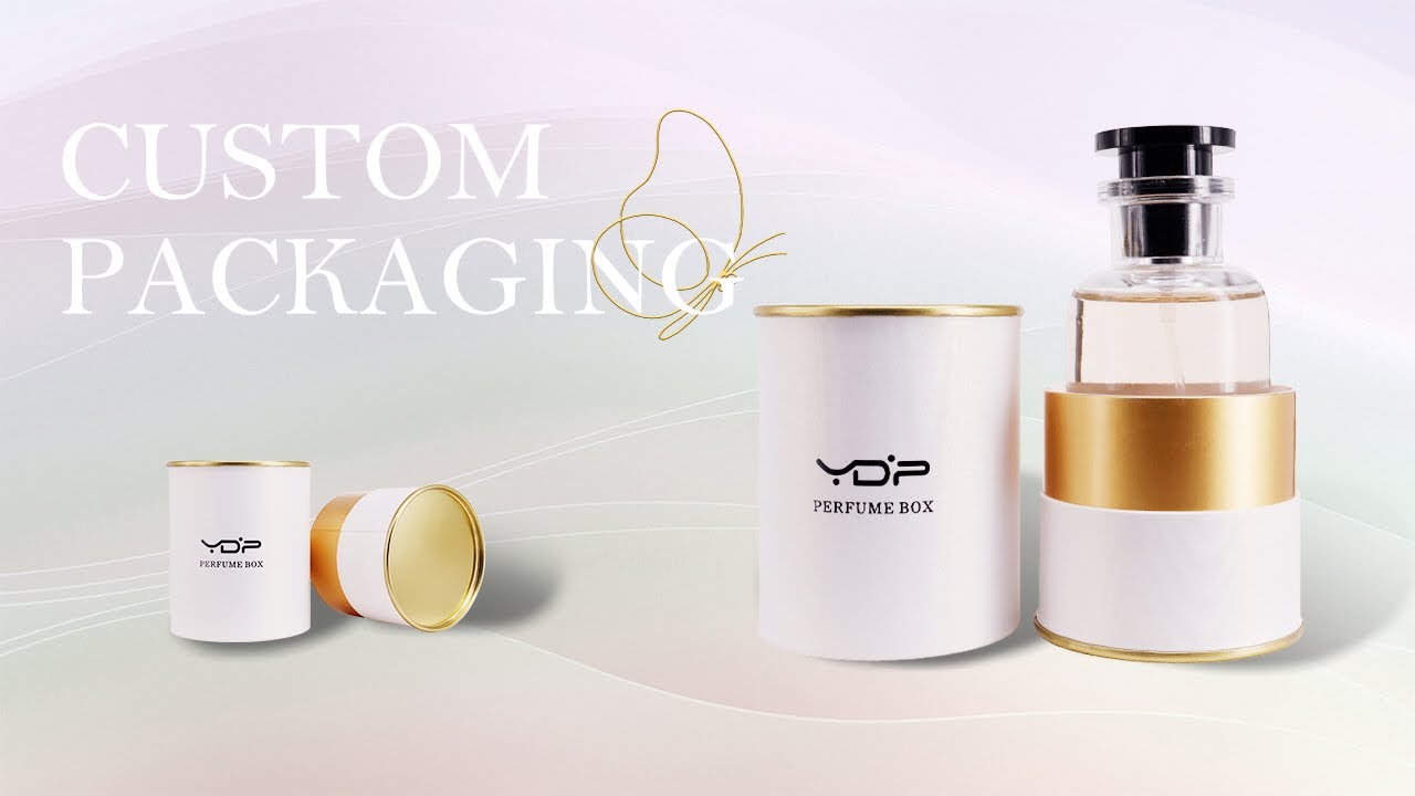 Wholesale Luxury Round Cosmetic Custom Paper Perfume Packaging Boxes Tube Box for Perfume