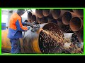 Marvel at the steel pipe manufacturing process - Amazing Modern Metal Processing Methods Technology