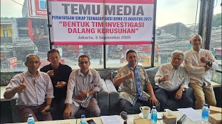 Live🔥Pernyataan Sikap Tim Advokat Republik Indonesia Terkait Aksi Demo Anarkhis