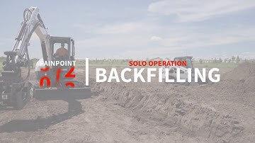 Bobcat MAXControl  Solo Backfilling | Carleton Equipment
