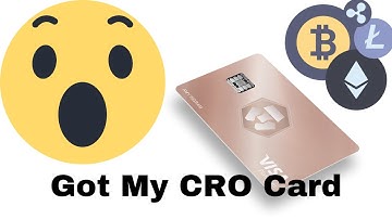 Unboxing my Crypto Credit Card & Debit Card CRO VISA CARD