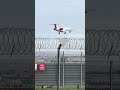 Loganair ERJ 145 Landing at Heathrow