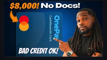 Walmart One Pay Card $8,000 NO Docs, Guaranteed Limit (Bad Credit Okay!)