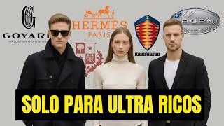10 MARCAS que solo los ULTRA RICOS saben que EXISTEN